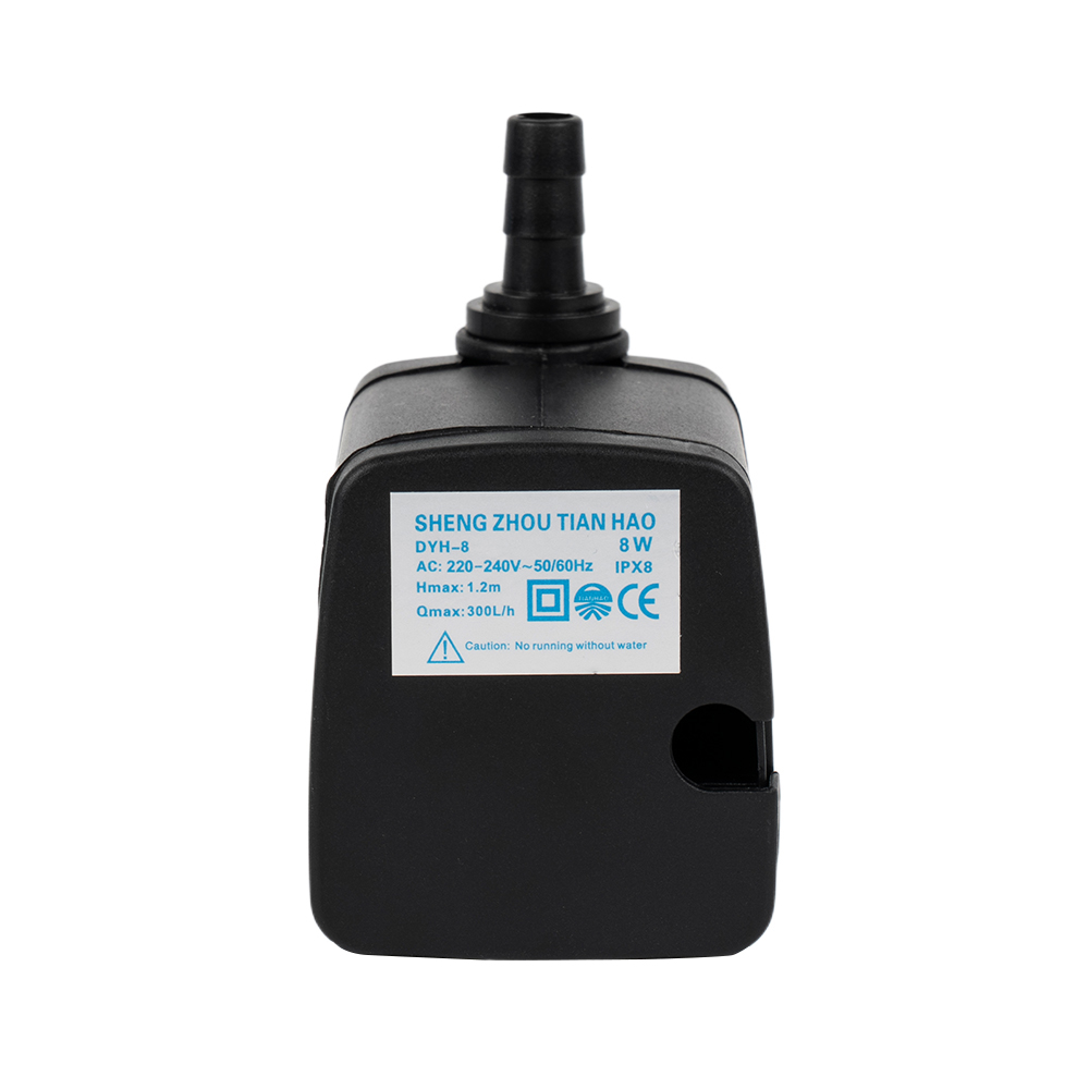 DYH-8 Compacte en draagbare waterpomp met zijzuiging en koelventilator