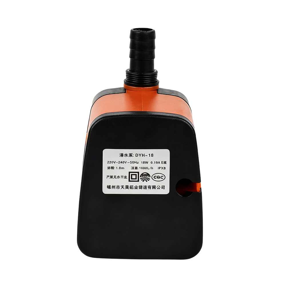 DYH-18 18W stroomgesloten, vlekbestendige, duurzame koelventilator/waterpomp